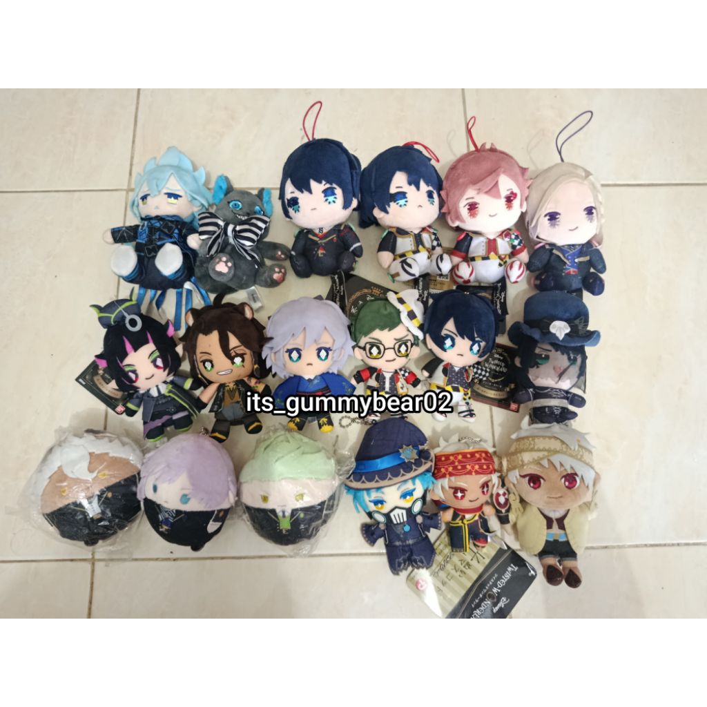 [3] Twisted Wonderland official fuwakororin ballchain handmade style Nuigurumi plushie