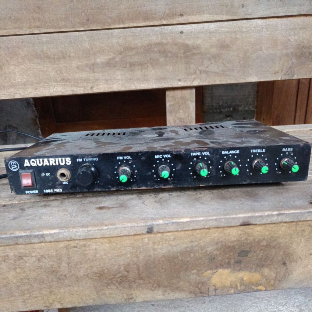 Tuner fm stereo plus amplifier box