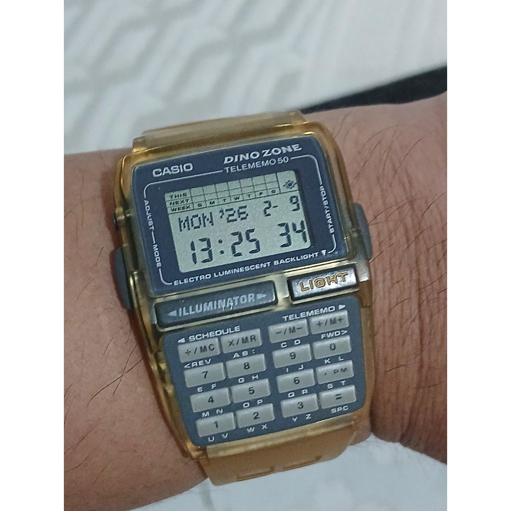 casio dbc-63 edisi Dinozone vintage/rare