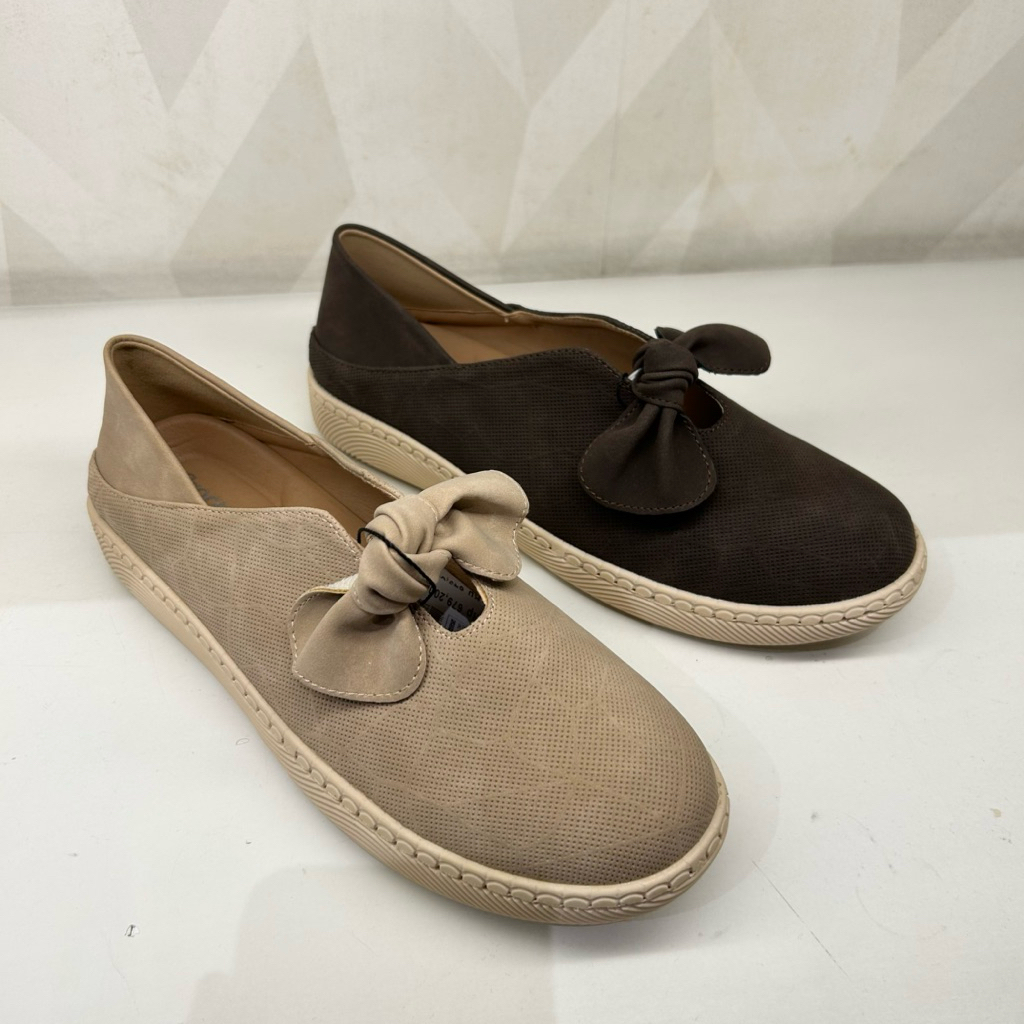 sepatu wanita slip on CROCODILE original