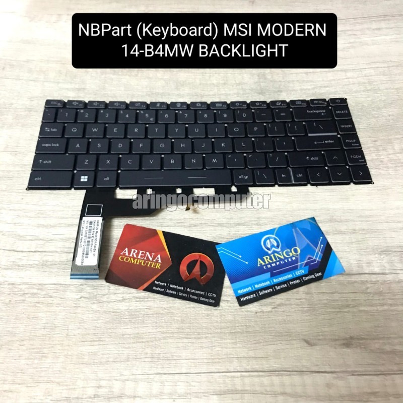 NBPart (Keyboard) MSI MODERN 14 BACKLIGHT