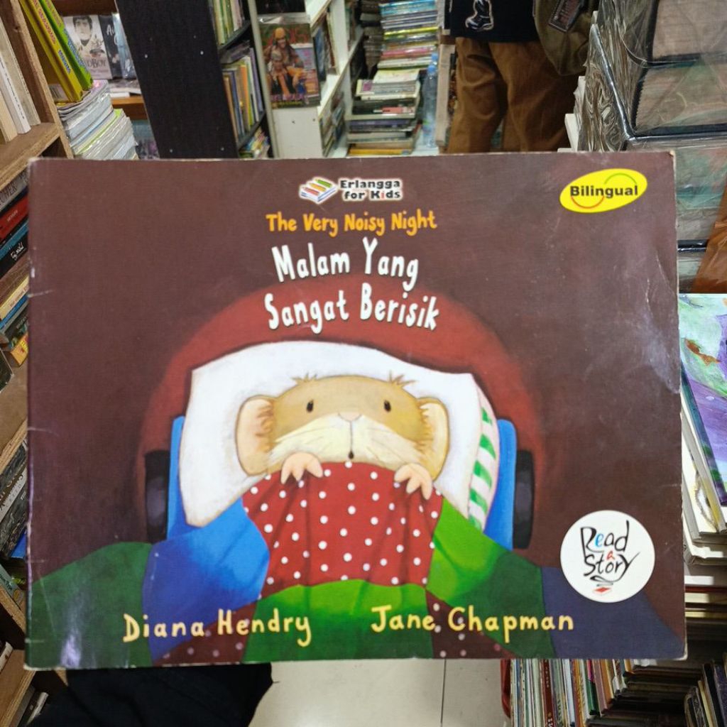 Erlangga for Kids The Very Noisy Night Malam yang Sangat Berisik