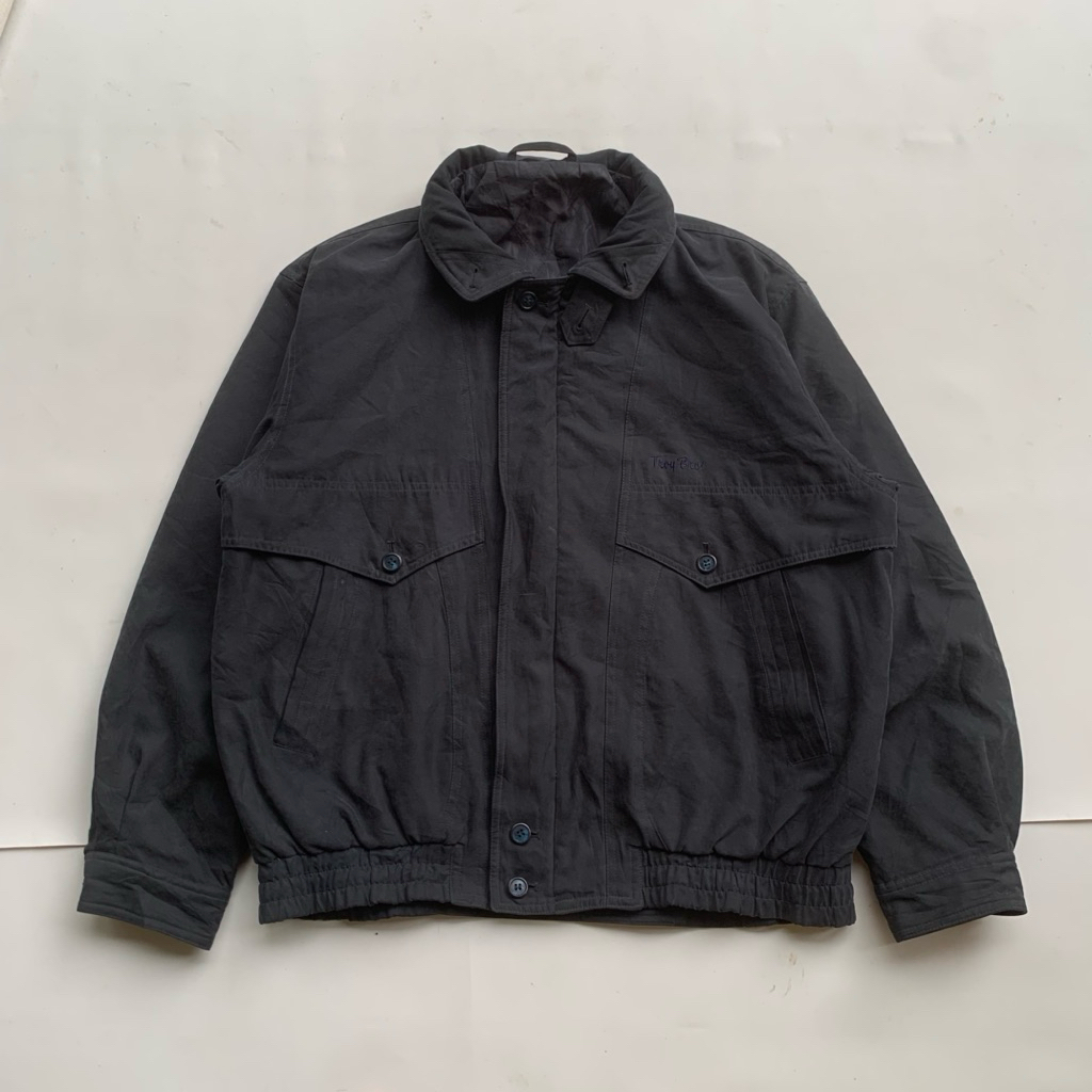 Troy Bros Jacket harington suede