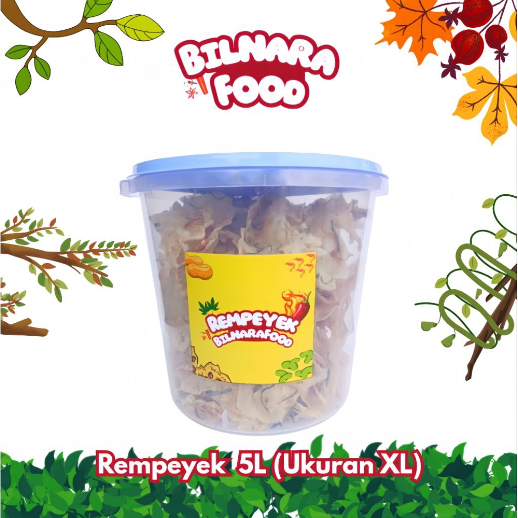 Bilnara Food - Peyek Kacang Tanah/Peyek Kacang Hijau/Peyek Udang Rebon/Peyek Kacang Tanah Cabai Rawi