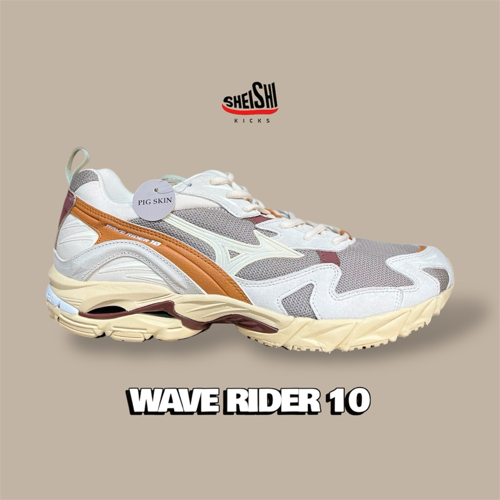 Sepatu Sneakers Sportstyle Pria Mizuno Wave Rider 10