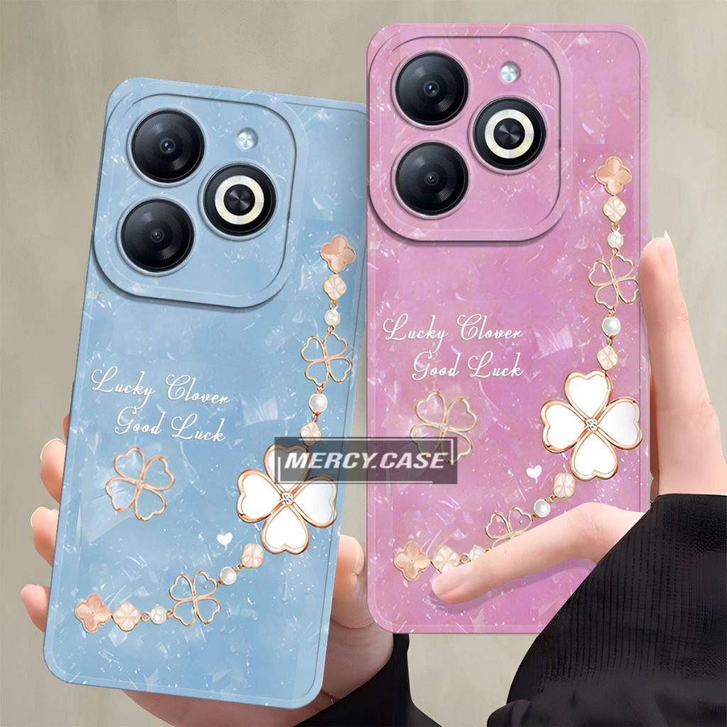 [MRC] Casing HP Infinix Smart 8 Smart 8 Pro Hot 40i Tecno Spark 20 20C Itel P55 4G Case Procamera Si