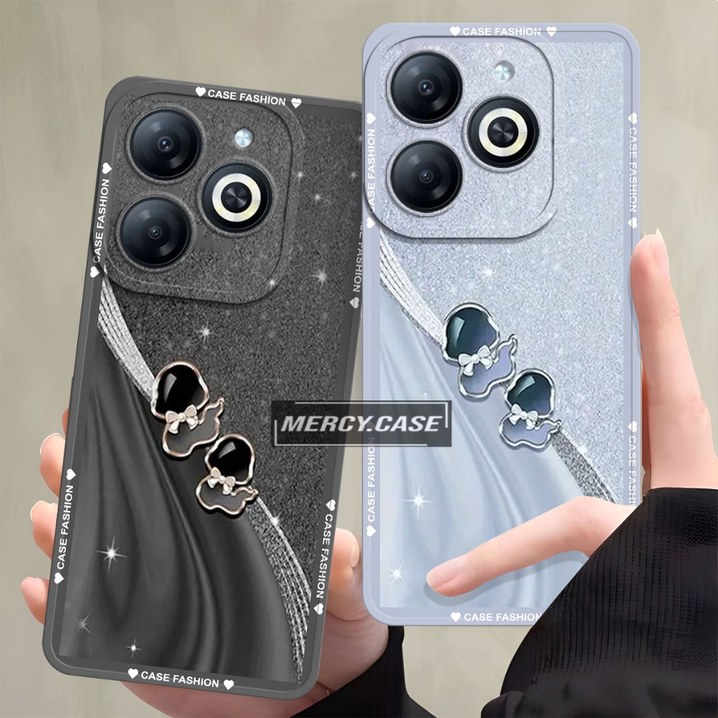 [MRC] Casing HP Infinix Smart 8 Smart 8 Pro Hot 40i Tecno Spark 20 20C Itel P55 4G Case Procamera Si