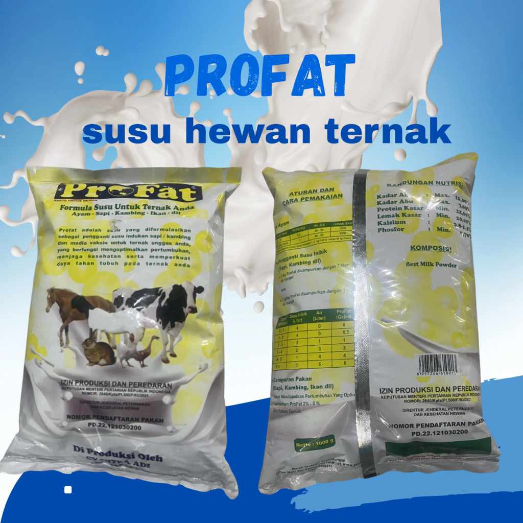 Susu profat hewan ternak