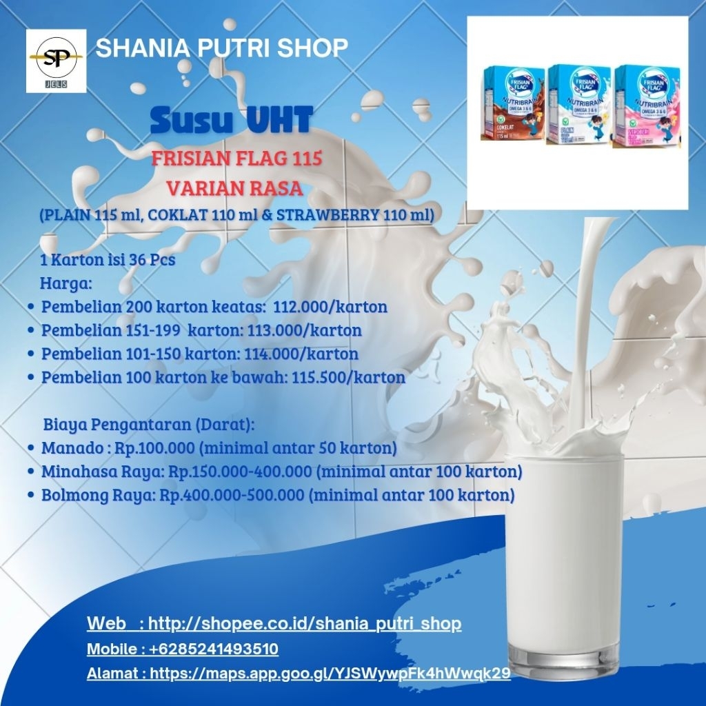Frisian Flag Susu UHT 115 ml