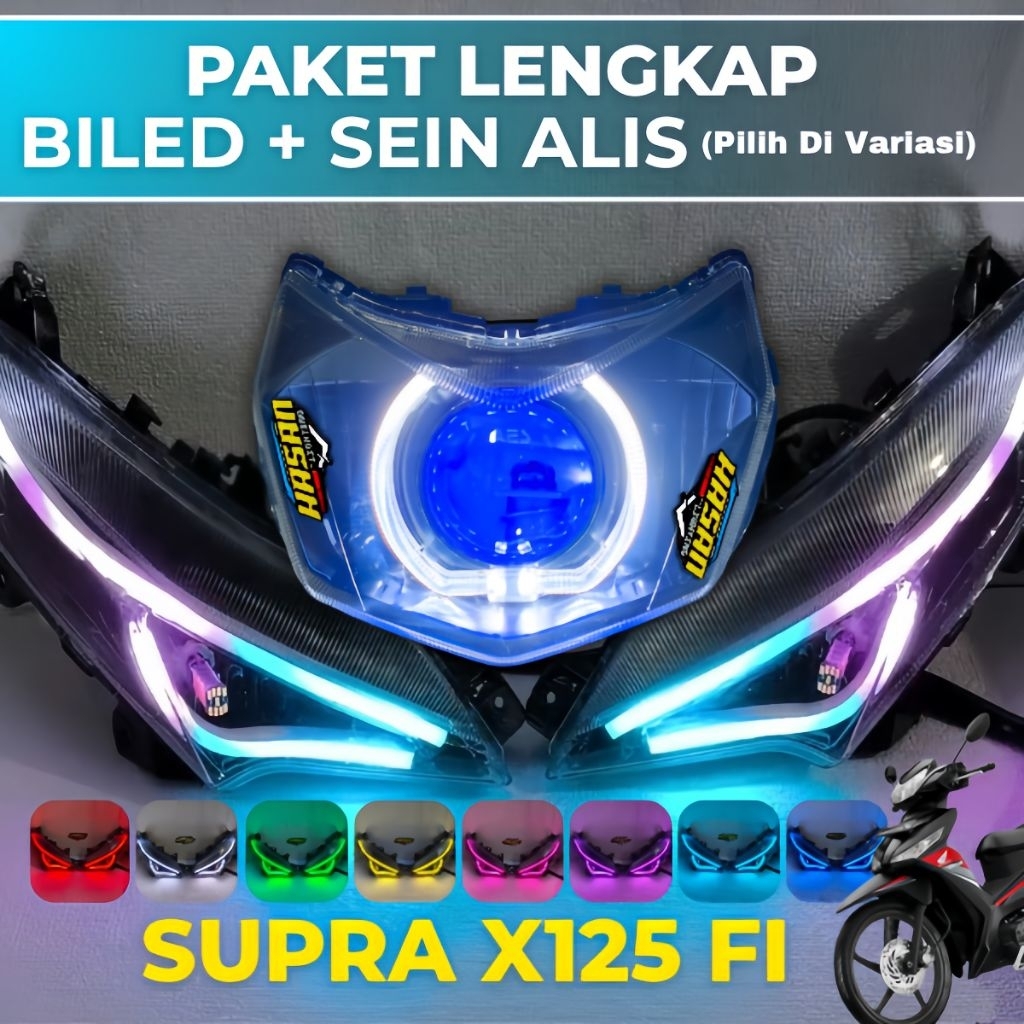Lampu SUPRA X 125 FI | BILED AES + ALIS
