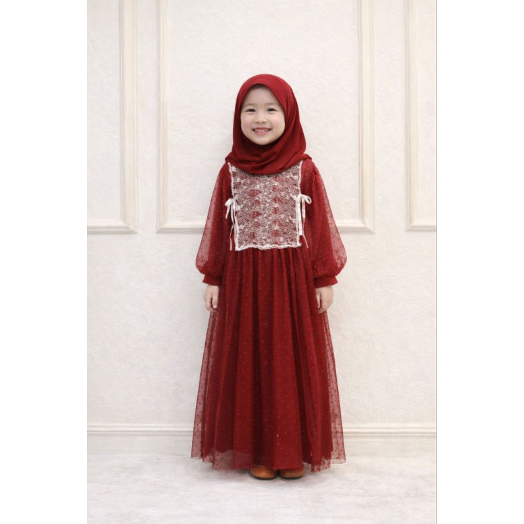 gamis anak lebaran terbaru gamis tutu gamis kekinian gamis tutu anak
