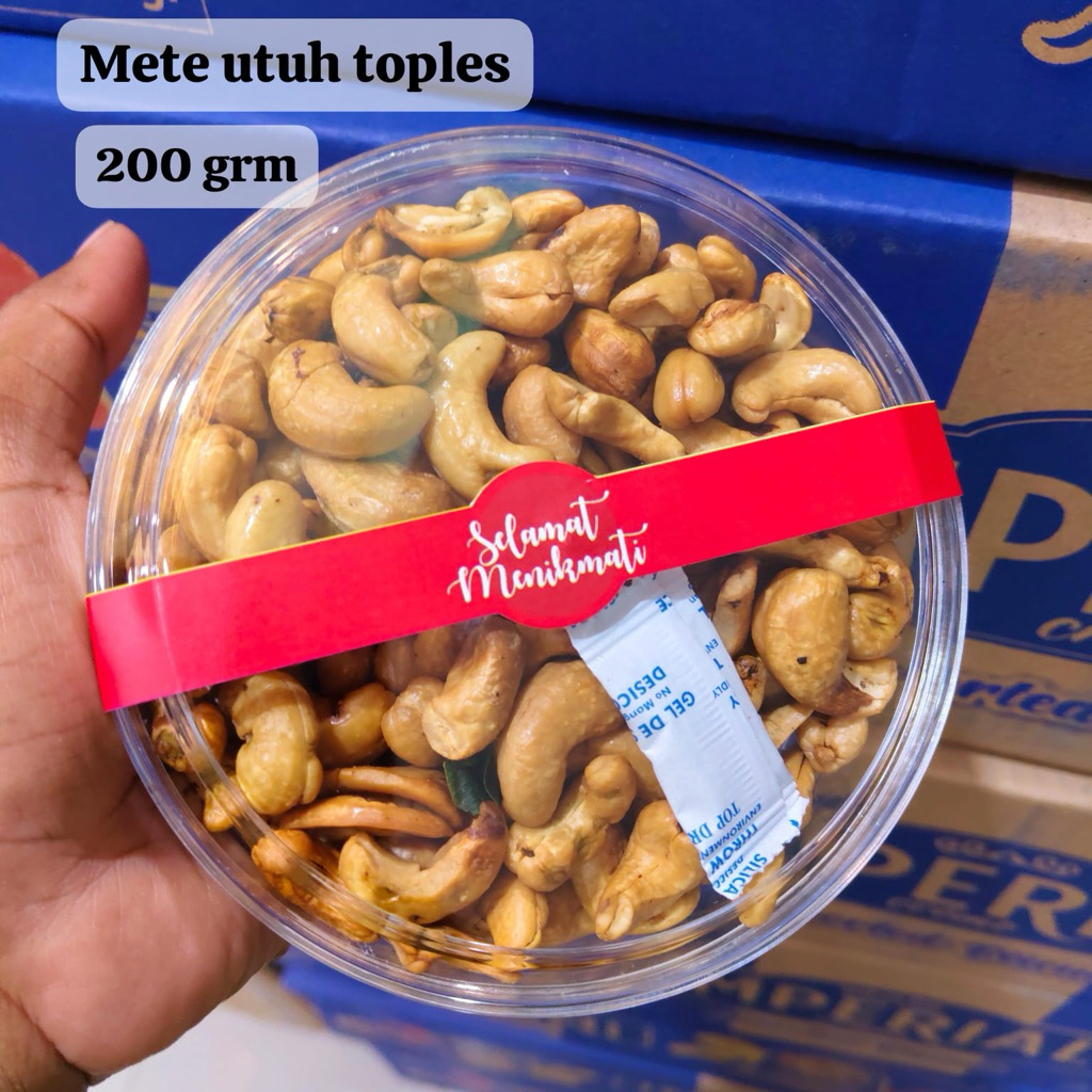 Kacang mete toples goreng