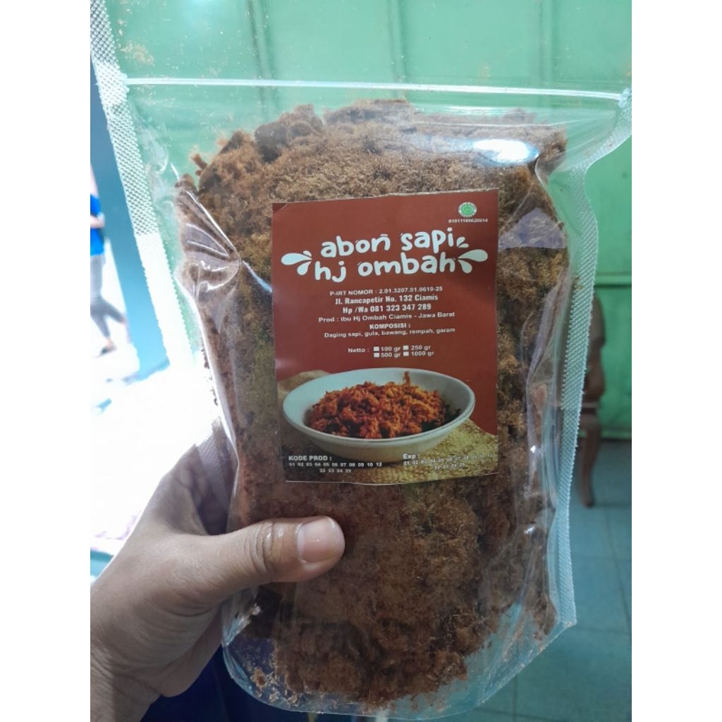 Abon Sapi Ibu hj Ombah