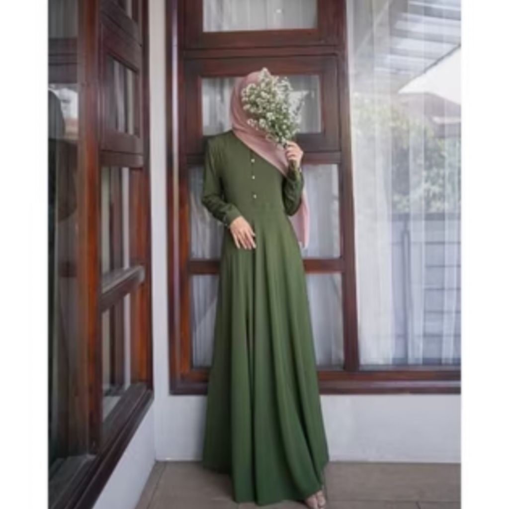 PL Ayana Dress Shine Lux Ori Elmiza | Tunik Rayon Twill Dafinty