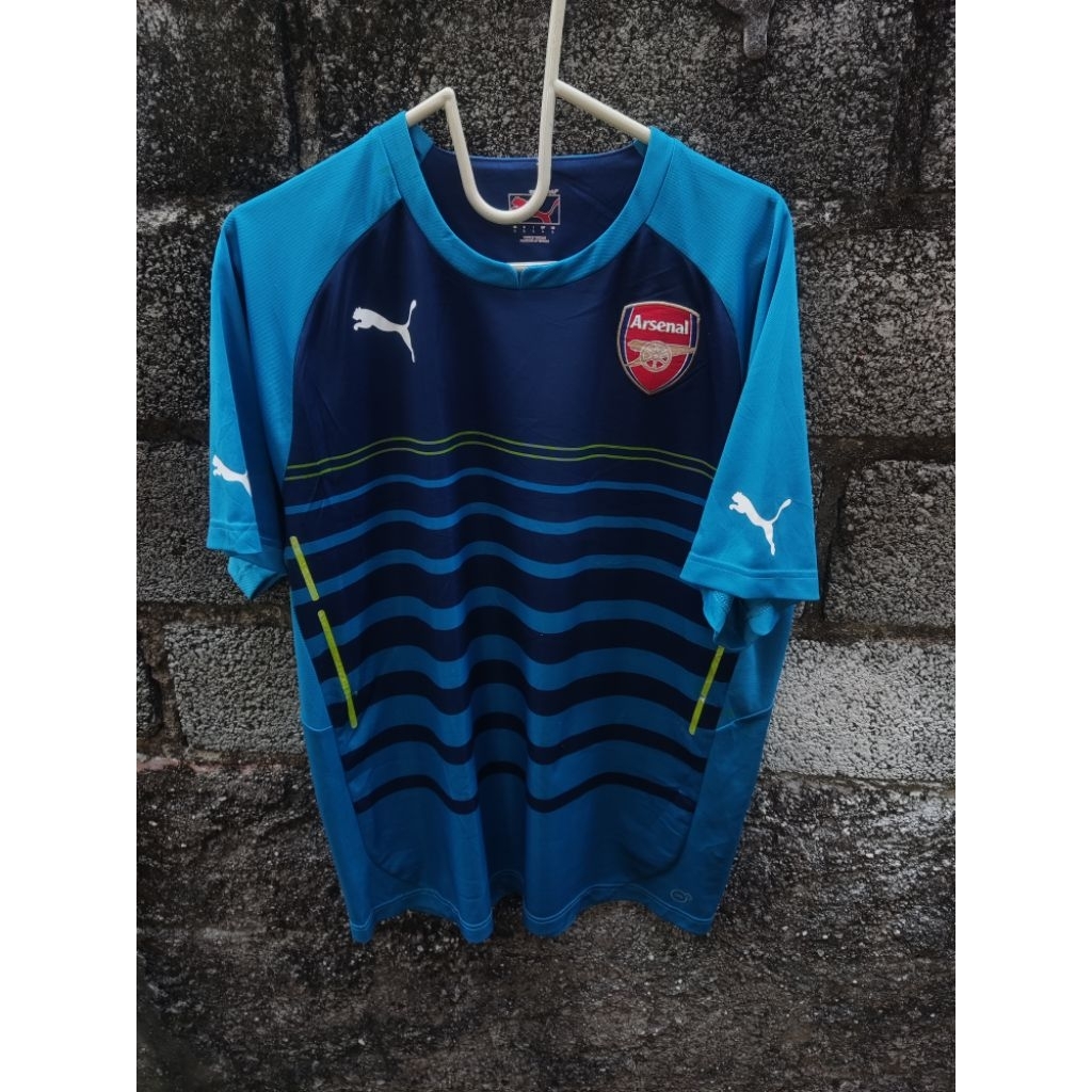 Jersey arsenal 2014/15 prematch puma vintage rare original