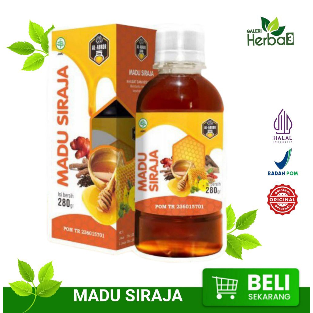 Madu Siraja Kesehatan Optimal Exstra Pria