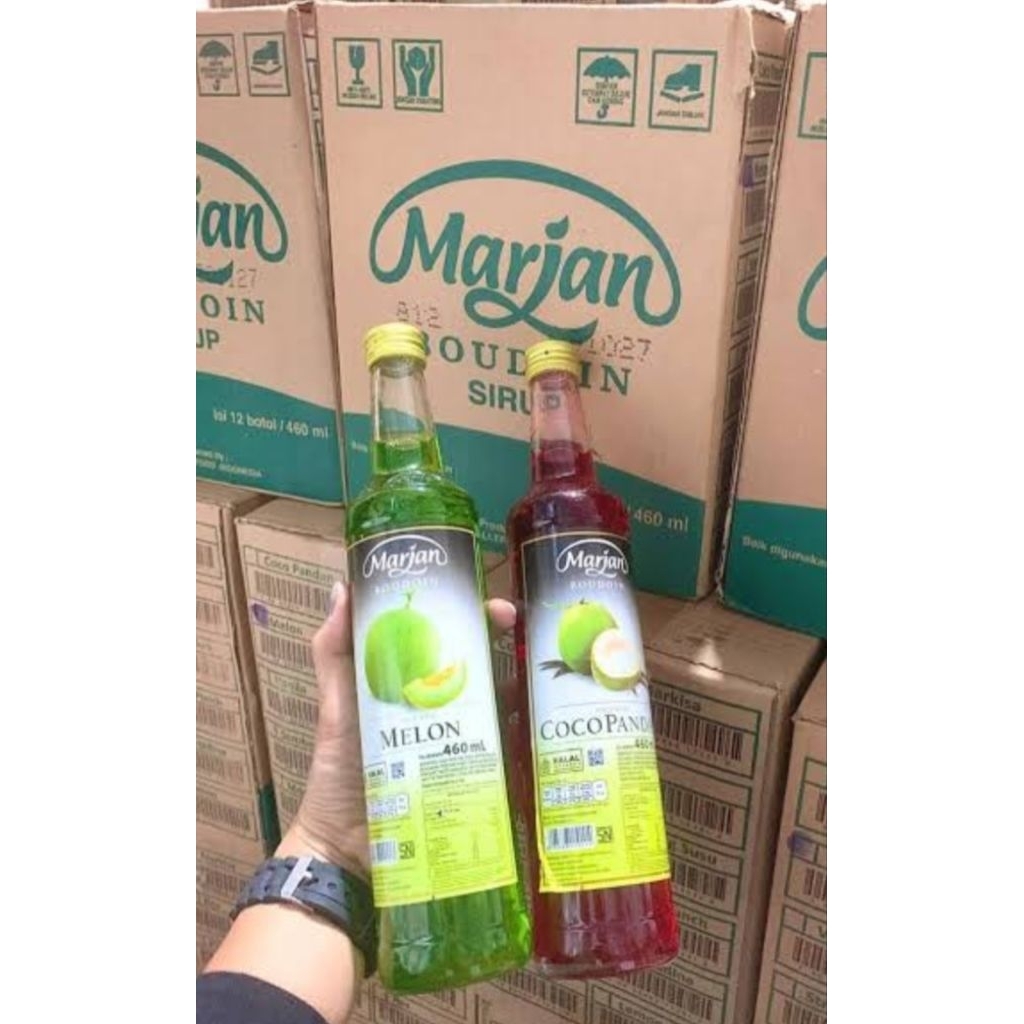 Sirup Marjan Boudion Coco Pandan & Melon 460ml