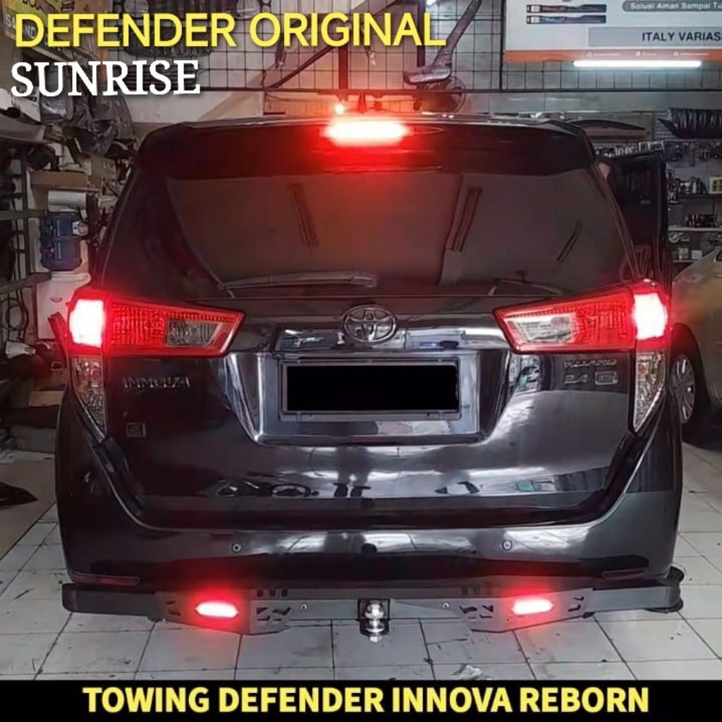 TOWING BUMPER BELAKANG INNOVA REBORN MODEL ORIGINAL DEFENDER