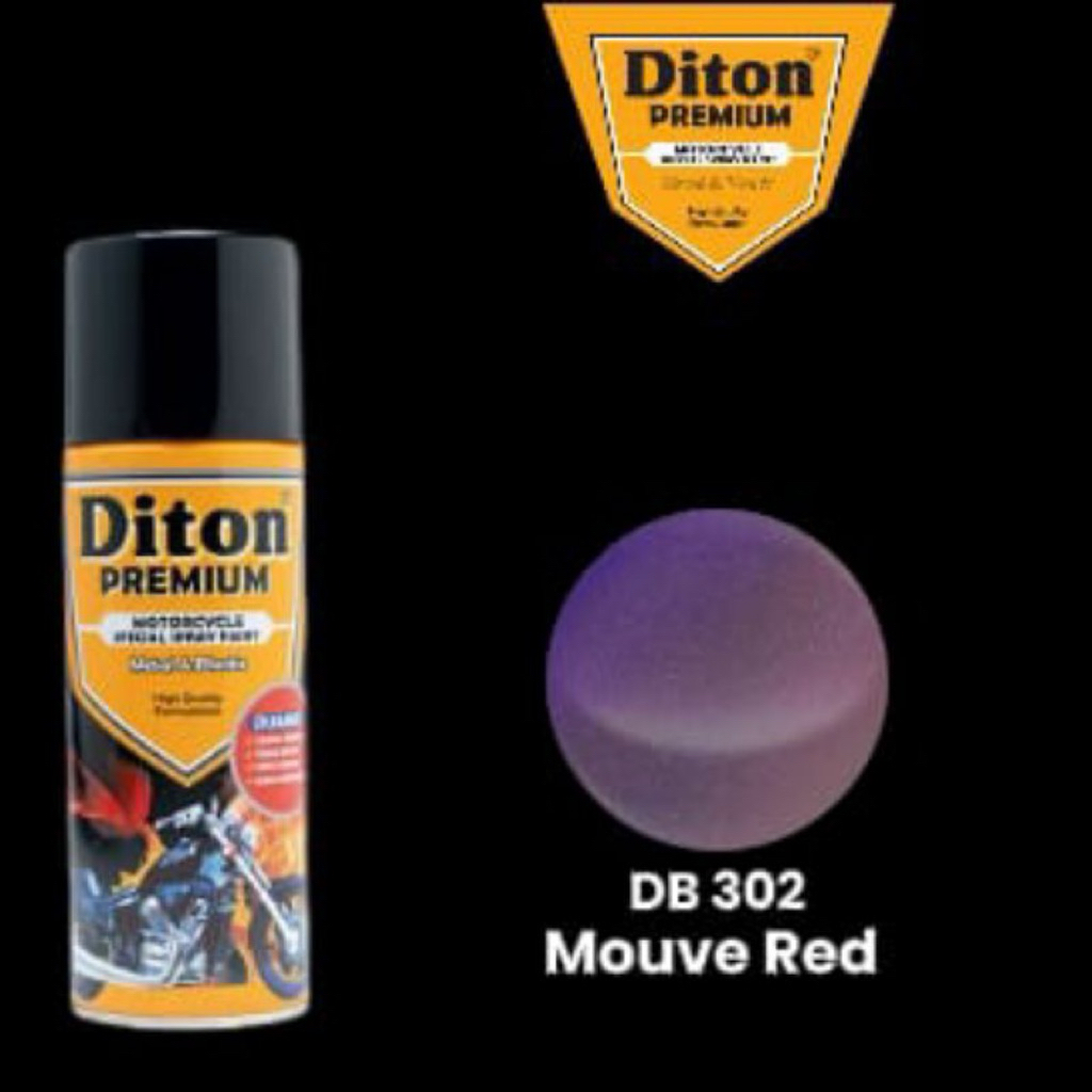 DITON BUNGLON DB 302 RED VIOLET BLUE CAT SEMPROT AEROSOL SPRAY PAINT warna KHAMELEON merah ungu biru