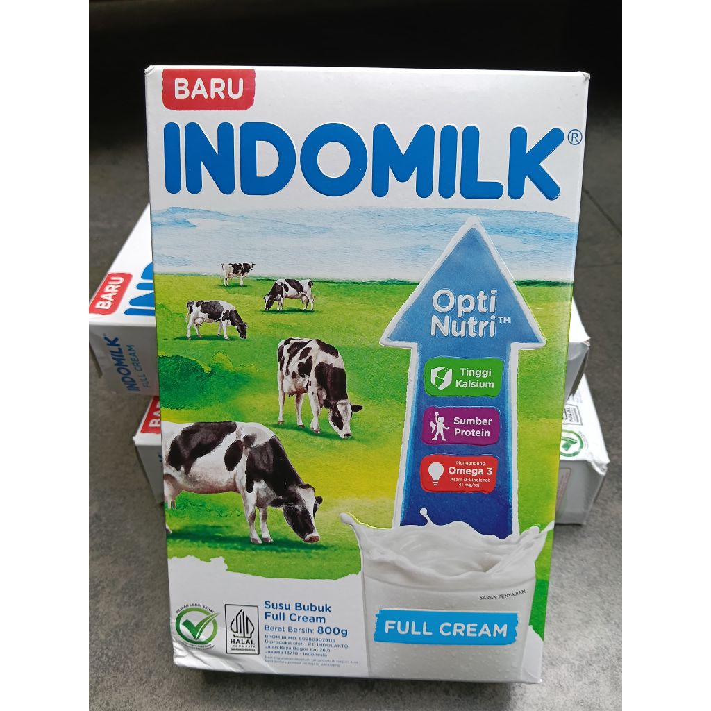 Indomilk Susu Bubuk  Full cream 800gr