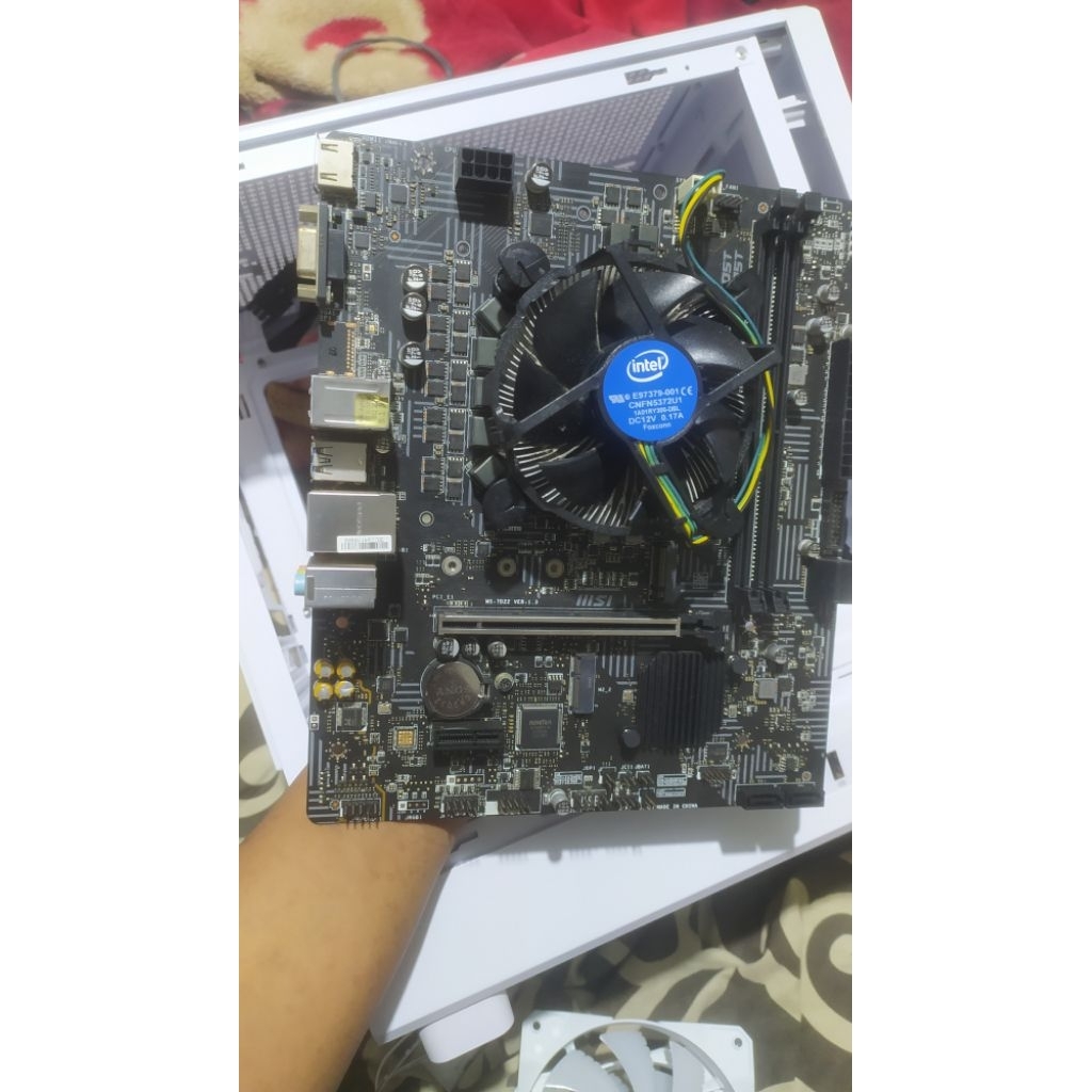 motherboard h510m a pro intel i3 10105f ddr4 paket mobo