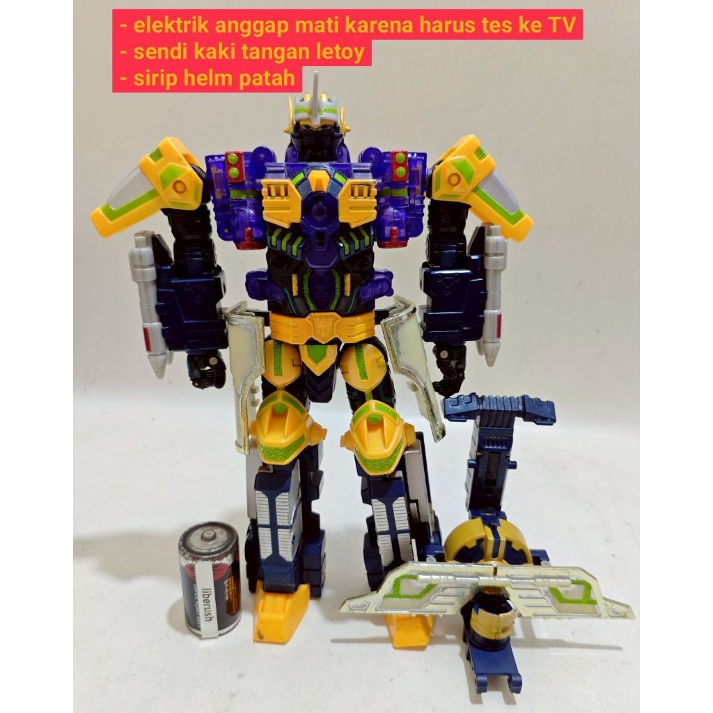 Minus takara DX gladion gradion dennou boukenki webdiver action figure robot zord megazord