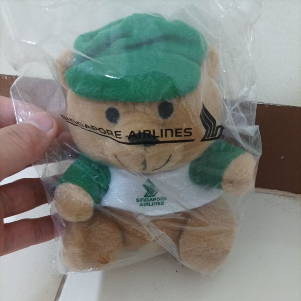Boneka Bear Beruang Singapore Airlines | RARE