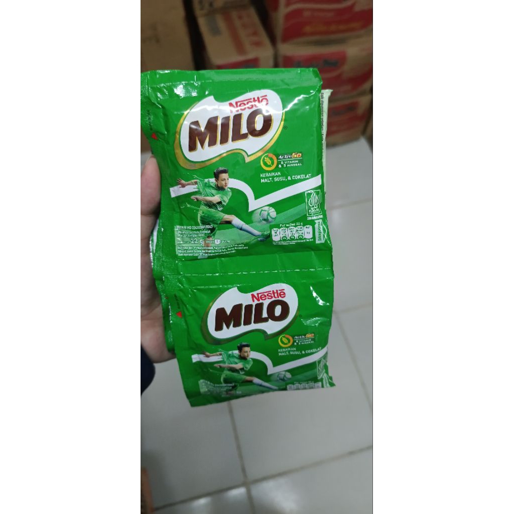 Milo Rencengan (1 renceng isi 10 sachet)