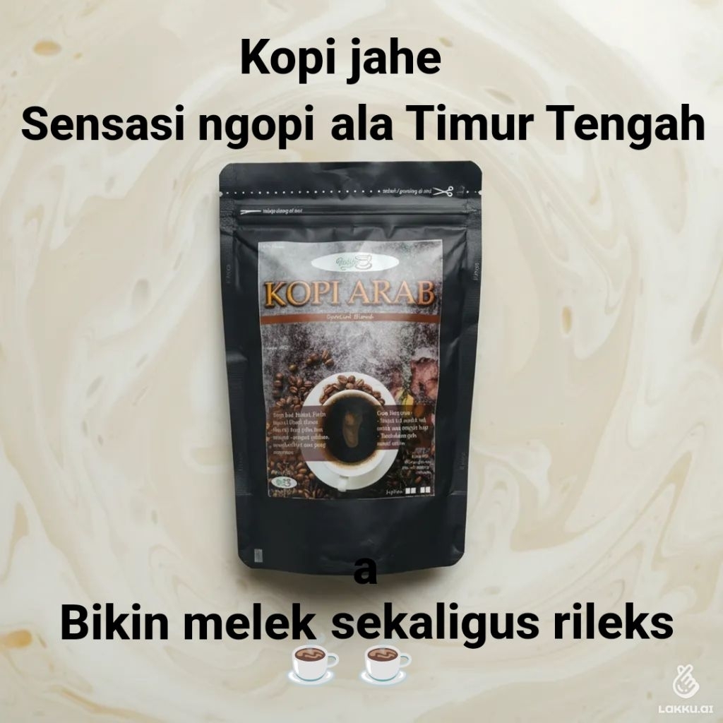 Kopi jahe (kopi arab)
