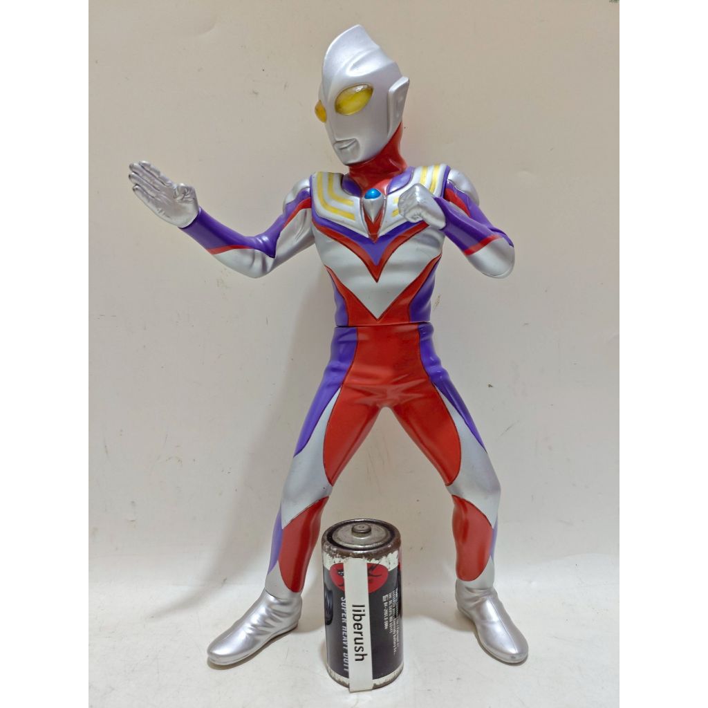 hot item 2008 28 cm bandai banpresto big size sofubi ultraman tiga multi type heisei action figure s