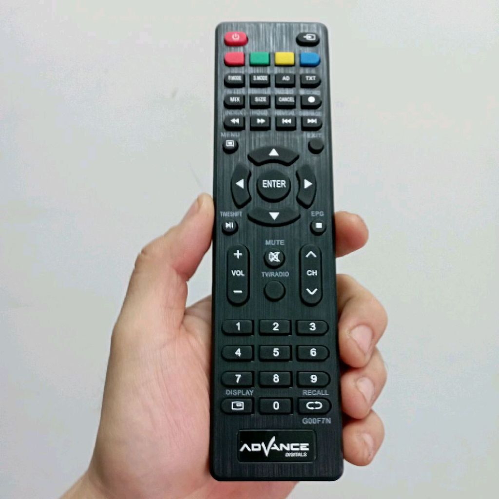 Remote Remot Digital LED TV Pengganti Tanpa Setting ADVANCE ADV-2201T/M ADV-2401T/M MADV-2201T MADV-