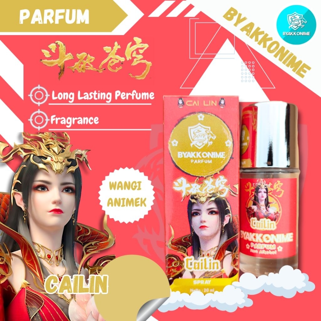 DONGHUA BATTLE THROUGH THE HEAVEN PARFUM (20ml) - Perfume Cailin Donghua BTTH | BYAKKONIME PARFUMERY