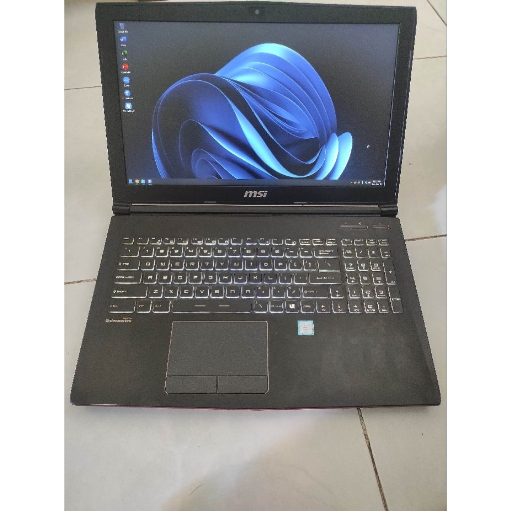 laptop gaming MSI GP62