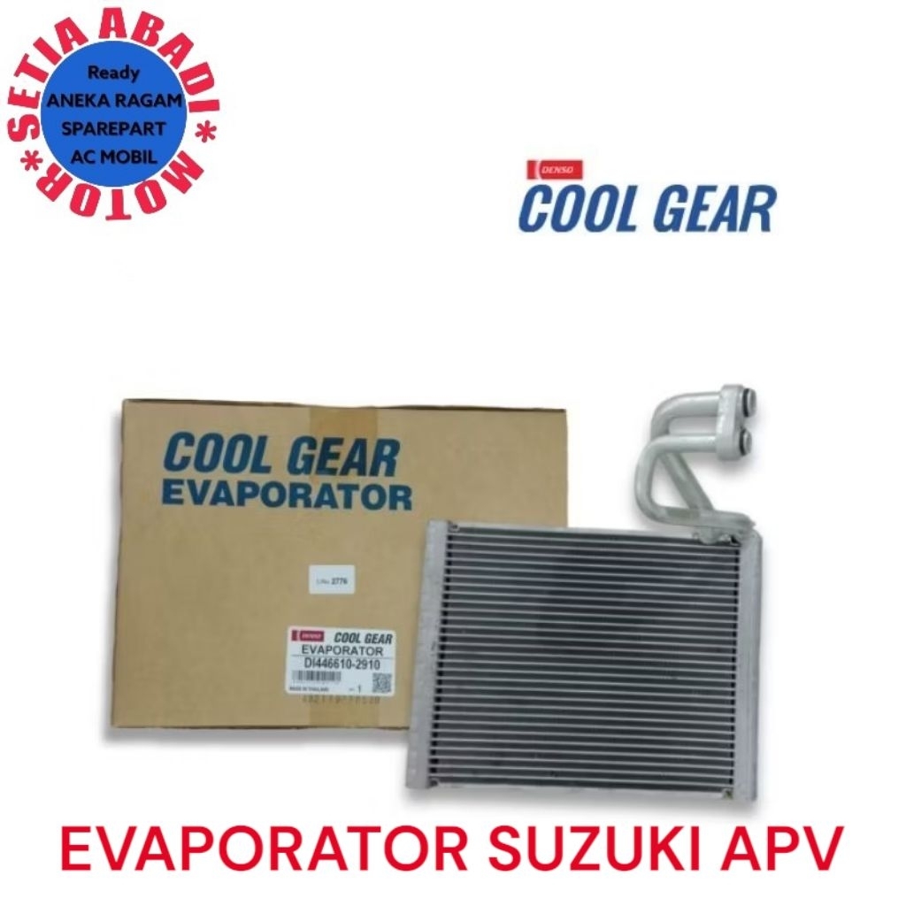 evaporator cooling coil Evap AC MOBIL SUZUKI APV original Denso cool gear