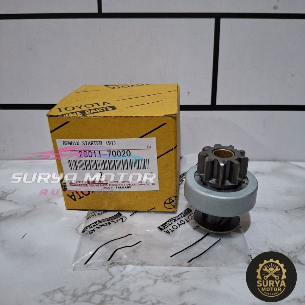 BENDIX STARTER BENDIK STATER TOYOTA KIJANG 7K BENSIN / INNOVA BENSIN