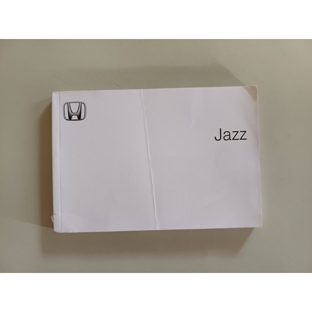 BUKU MANUAL BOOK PEDOMAN PEMILIK HONDA JAZZ GK5 (ORIGINAL)
