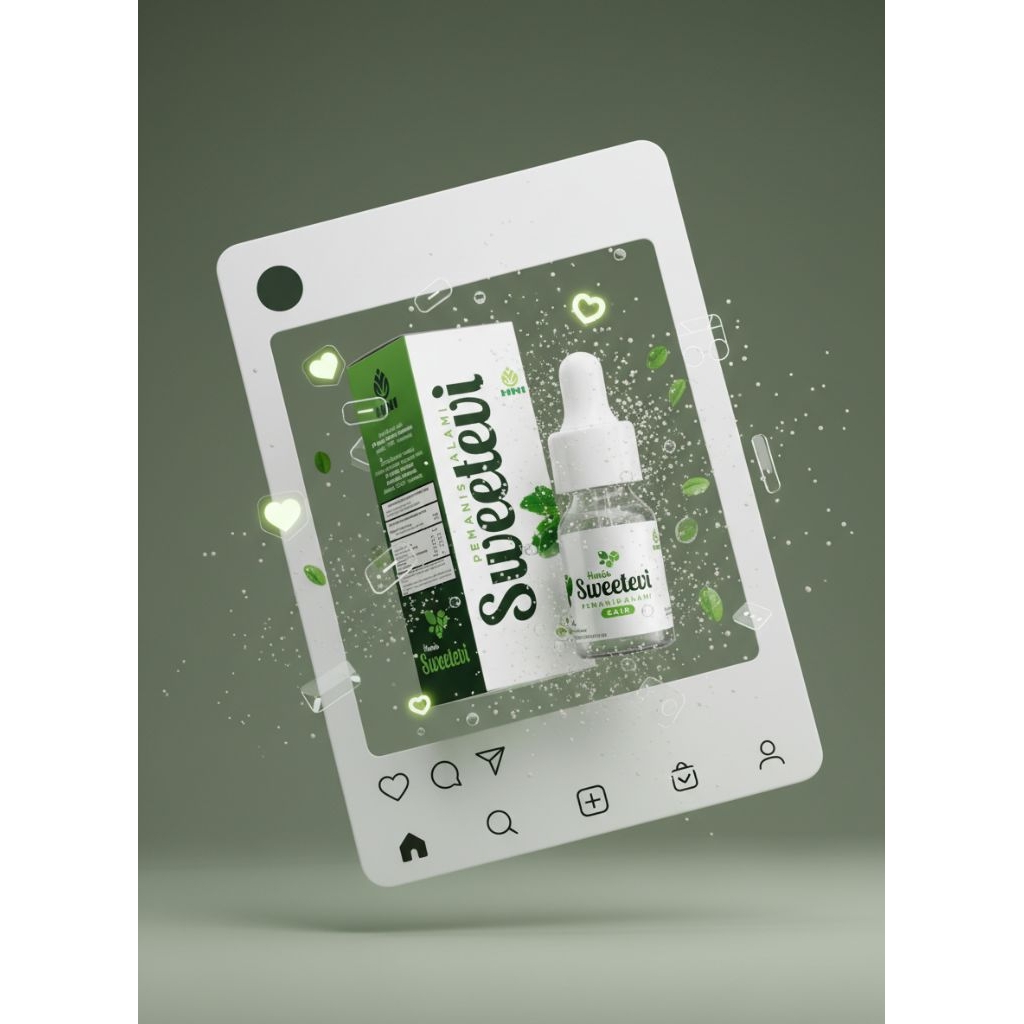 Stevia,gula cair diet,10 ml