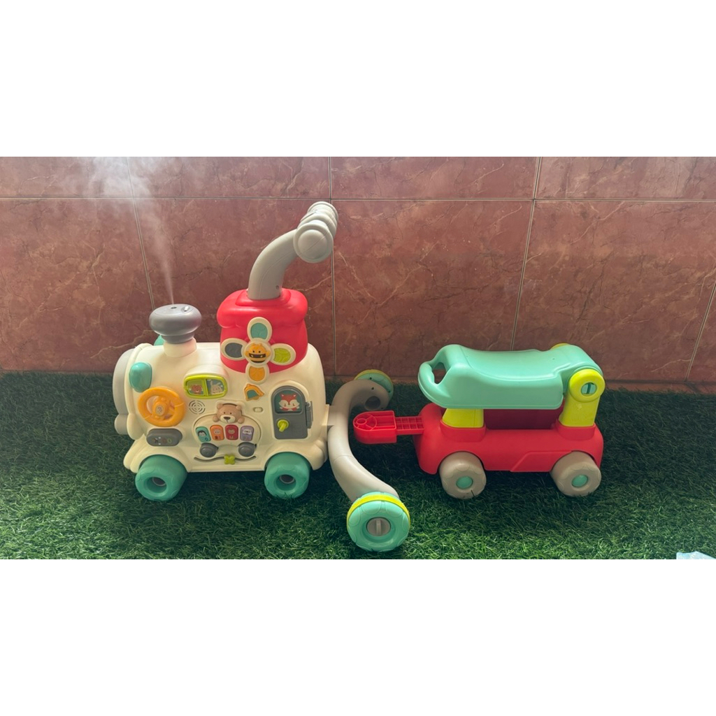 preloved sugarbaby 5in1 train activity walker / preloved sugar baby