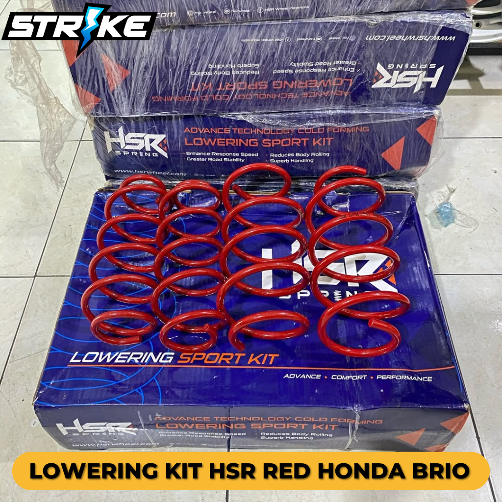 LOWERING KIT MOBIL BRIO CEPER|PER CEPER RED HSR MOBIL BRIO TAHUN 2011-2020