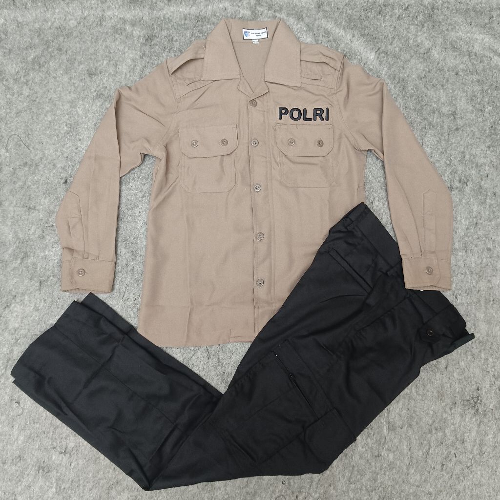 Setelan PDL Lantas Jatah Polri Terbaru 2025 / Baju PDLSUS Lantas Polri / Baju PDLSUS Polantas