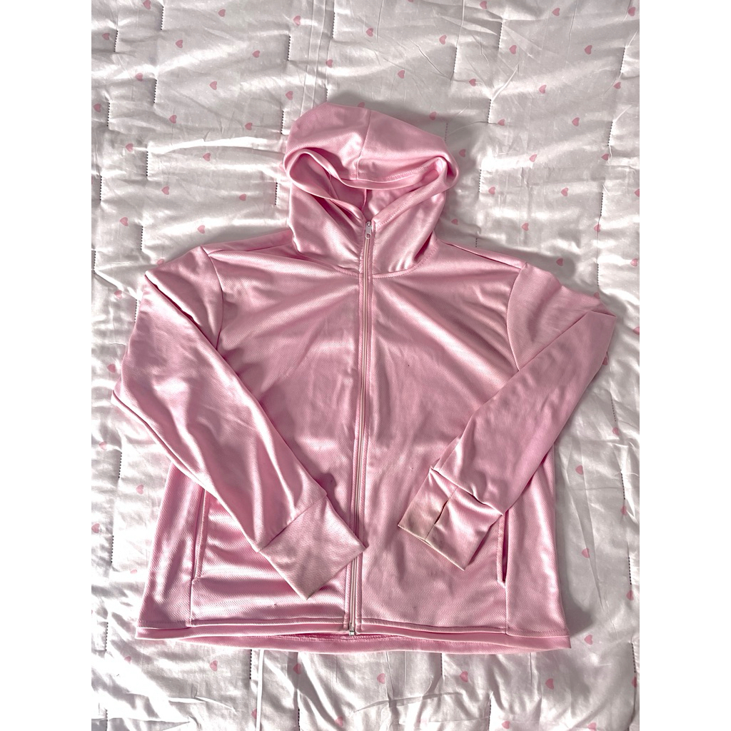 preloved jacket uv pink