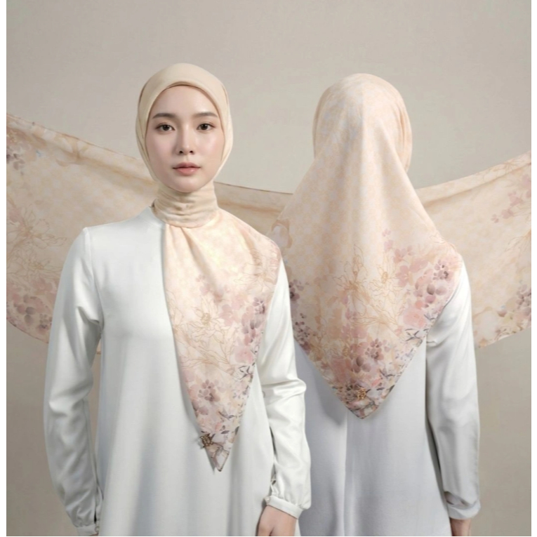 ZOYA RAFNA SCARF SEGI EMPAT PREMIUM Include Box