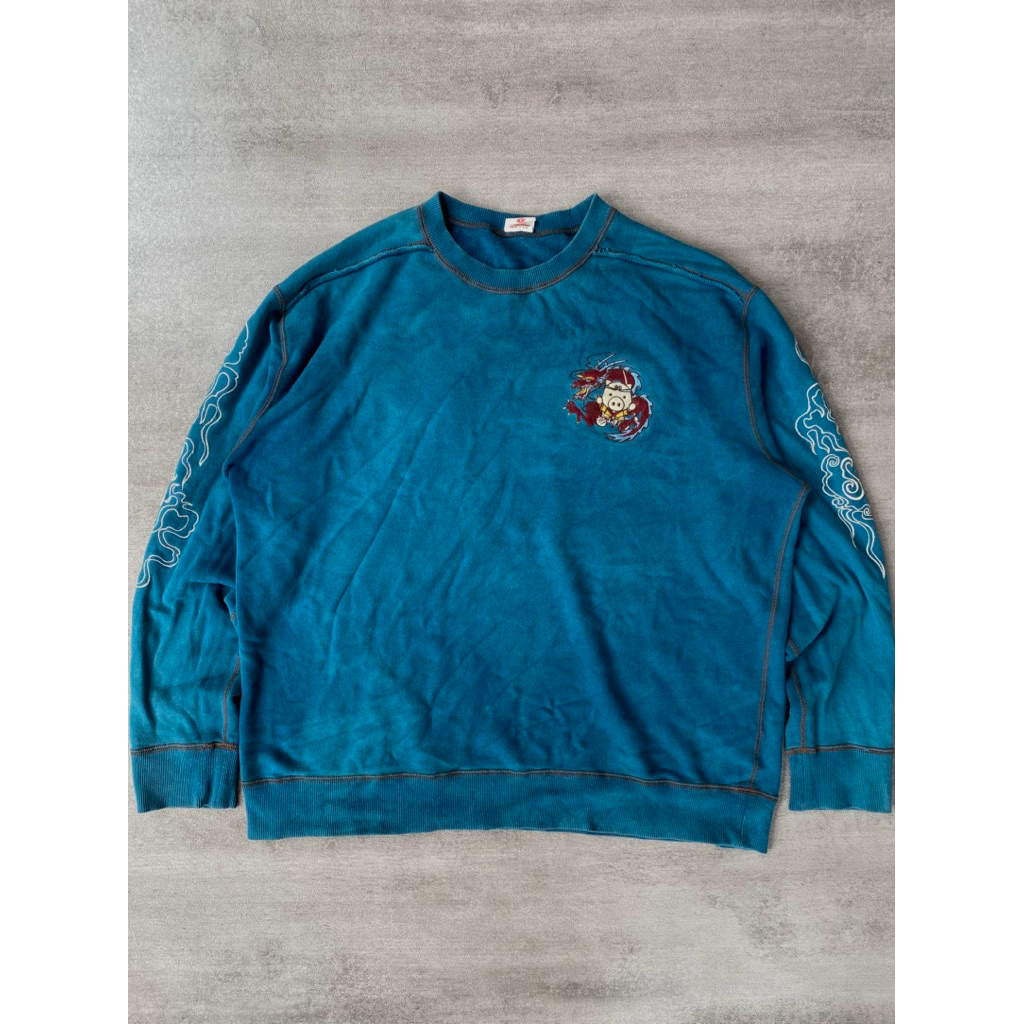 CREWNECK SUKAJAN BABI LIKE KARAKURI TAMASHII