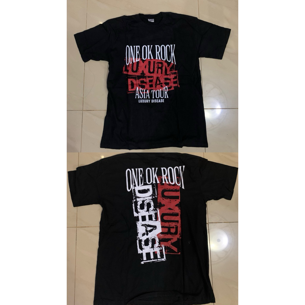 one ok rock kaos merch official jakarta concert 2023