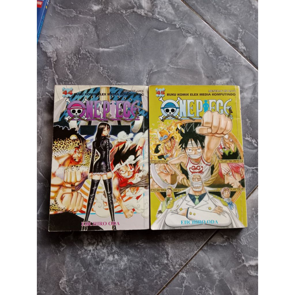 KOMIK BEKAS ONE PIECE Vol 44-45