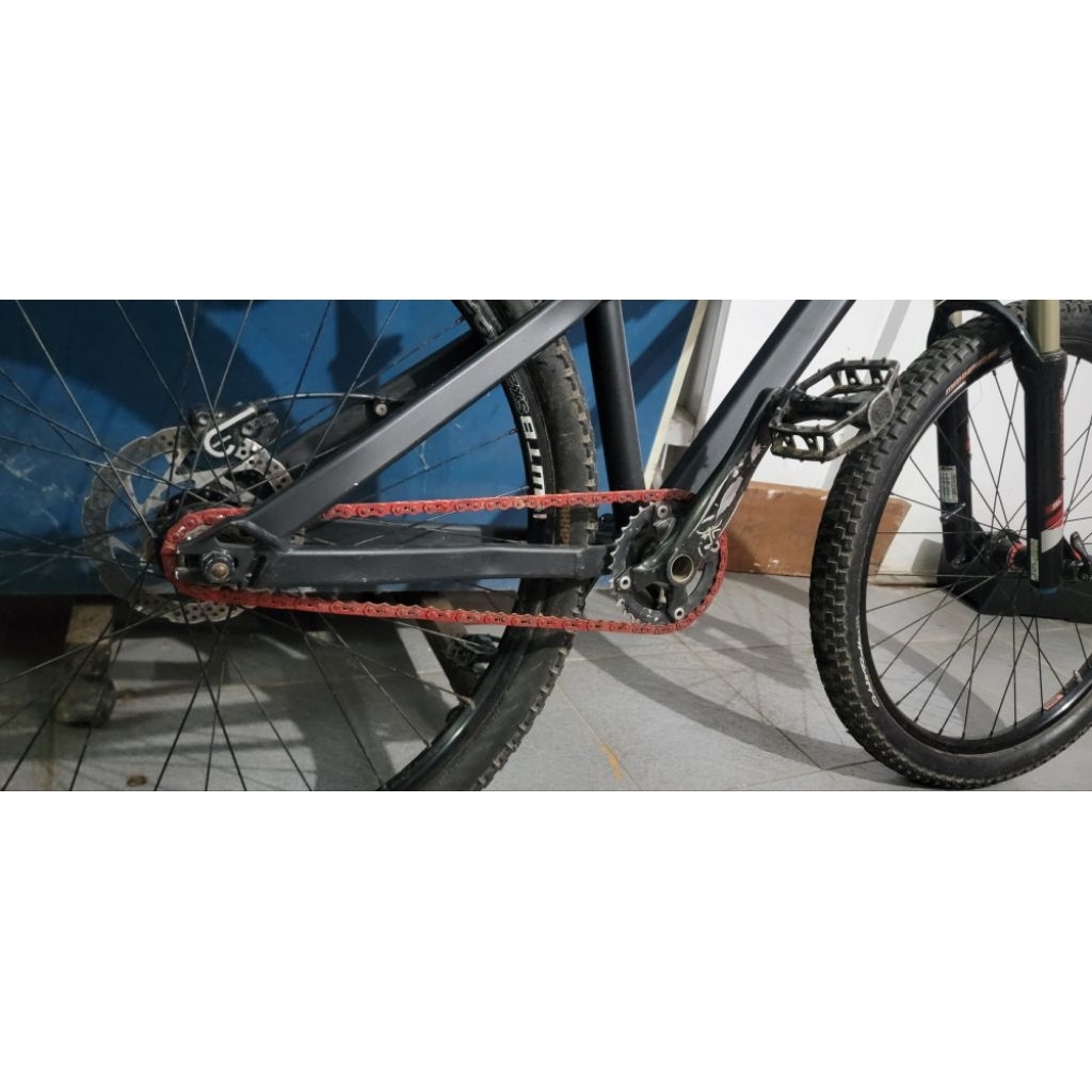 full bike polygon trid dirt jump dj