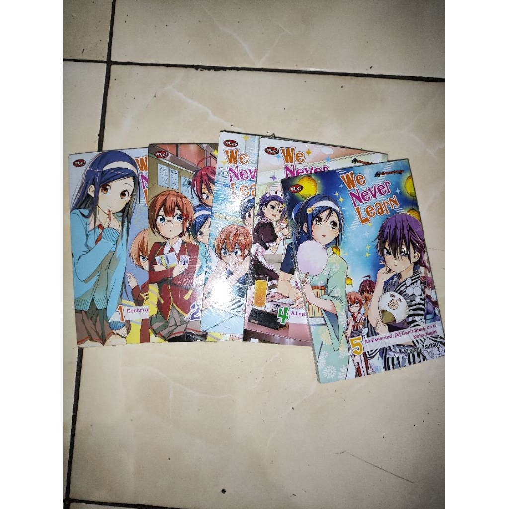 komik We Never Learn 1-5