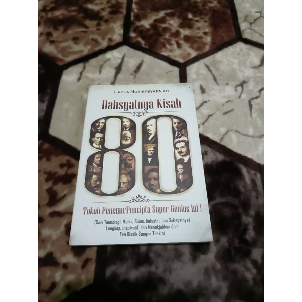 buku Original - dahsyatnya kisah tokoh penemu/pencipta super genius