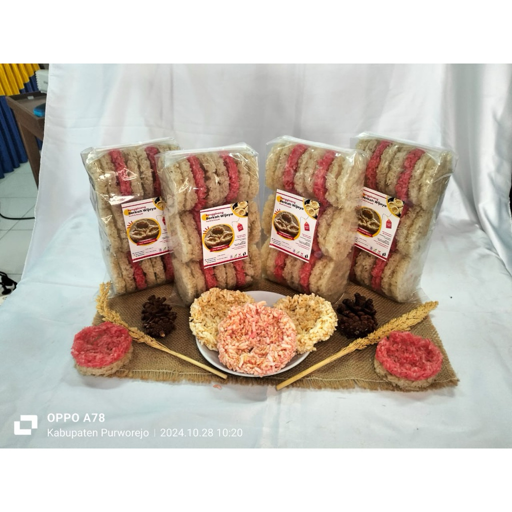 Rengginang Mentah Beras Ketan Asli Purworejo – Gurih & Mekar Sempurna