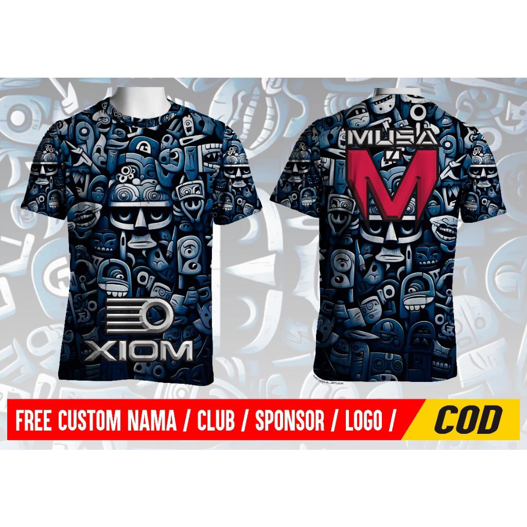 KAOS JERSEY PINGPONG XIOM MUSA